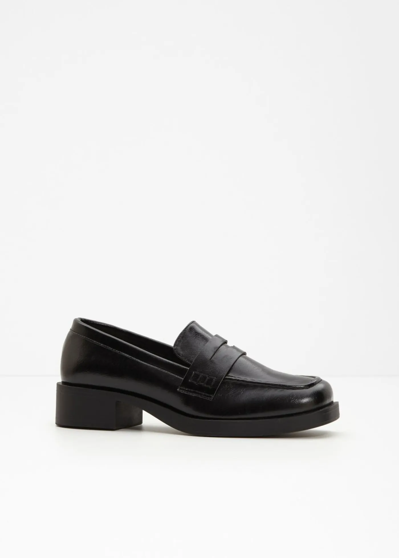 bonprix bonprix Mocasín Chunky Negro New