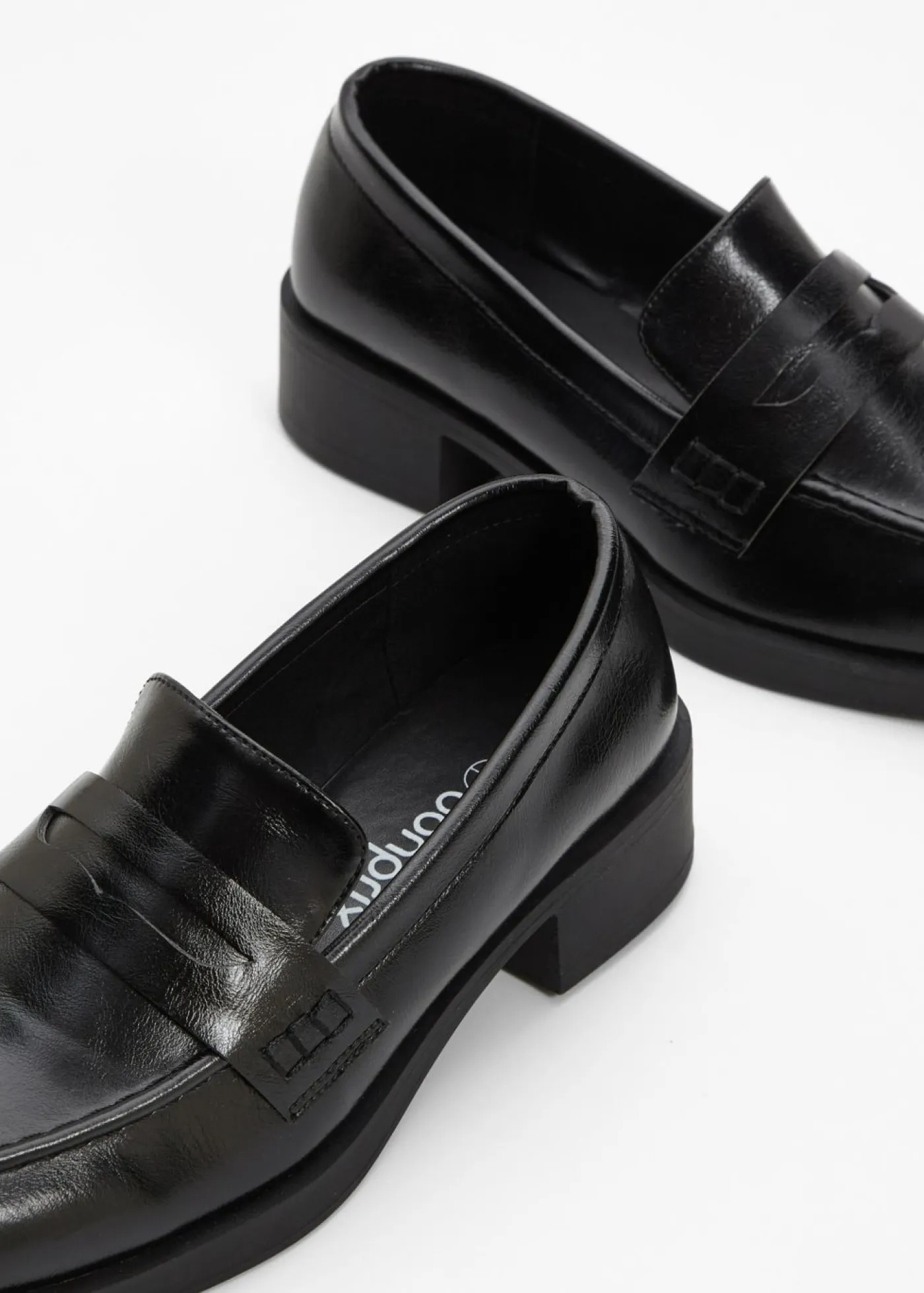 bonprix bonprix Mocasín Chunky Negro New