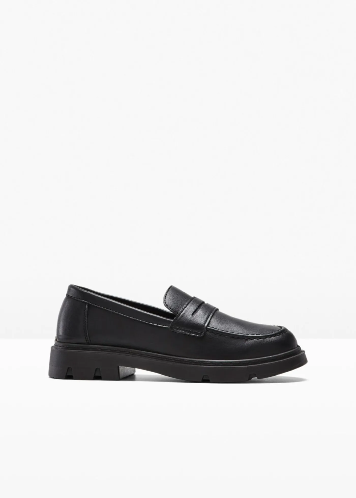 bonprix bonprix Mocasín chunky con suela ligera Negro Hot