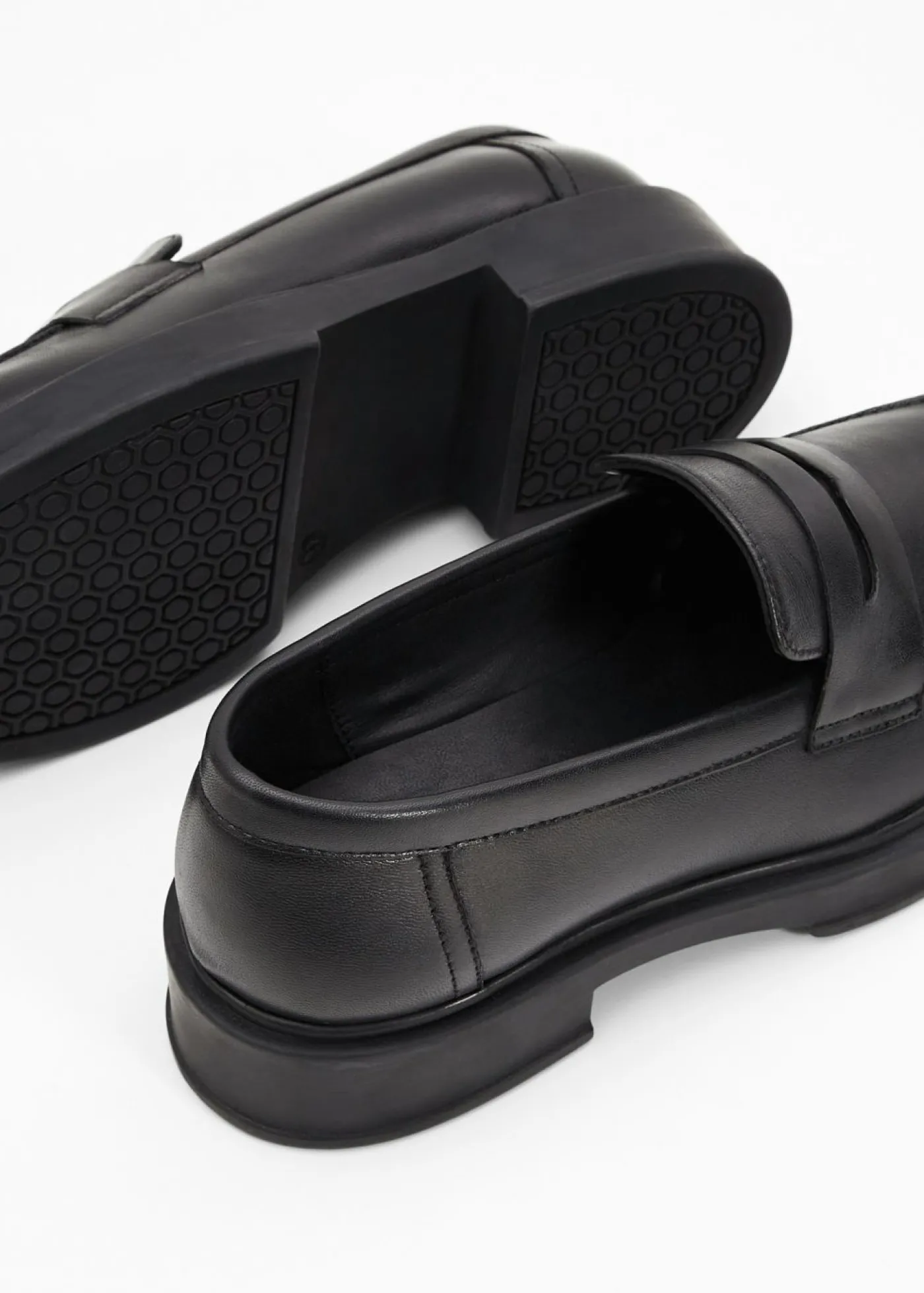 bonprix bonprix Mocasín de piel Negro Online