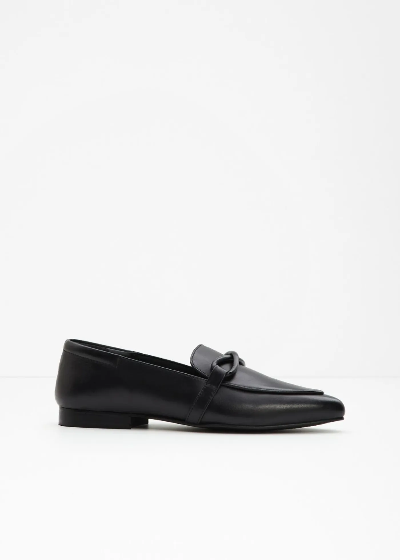 bonprix bonprix Mocasín de piel Negro New