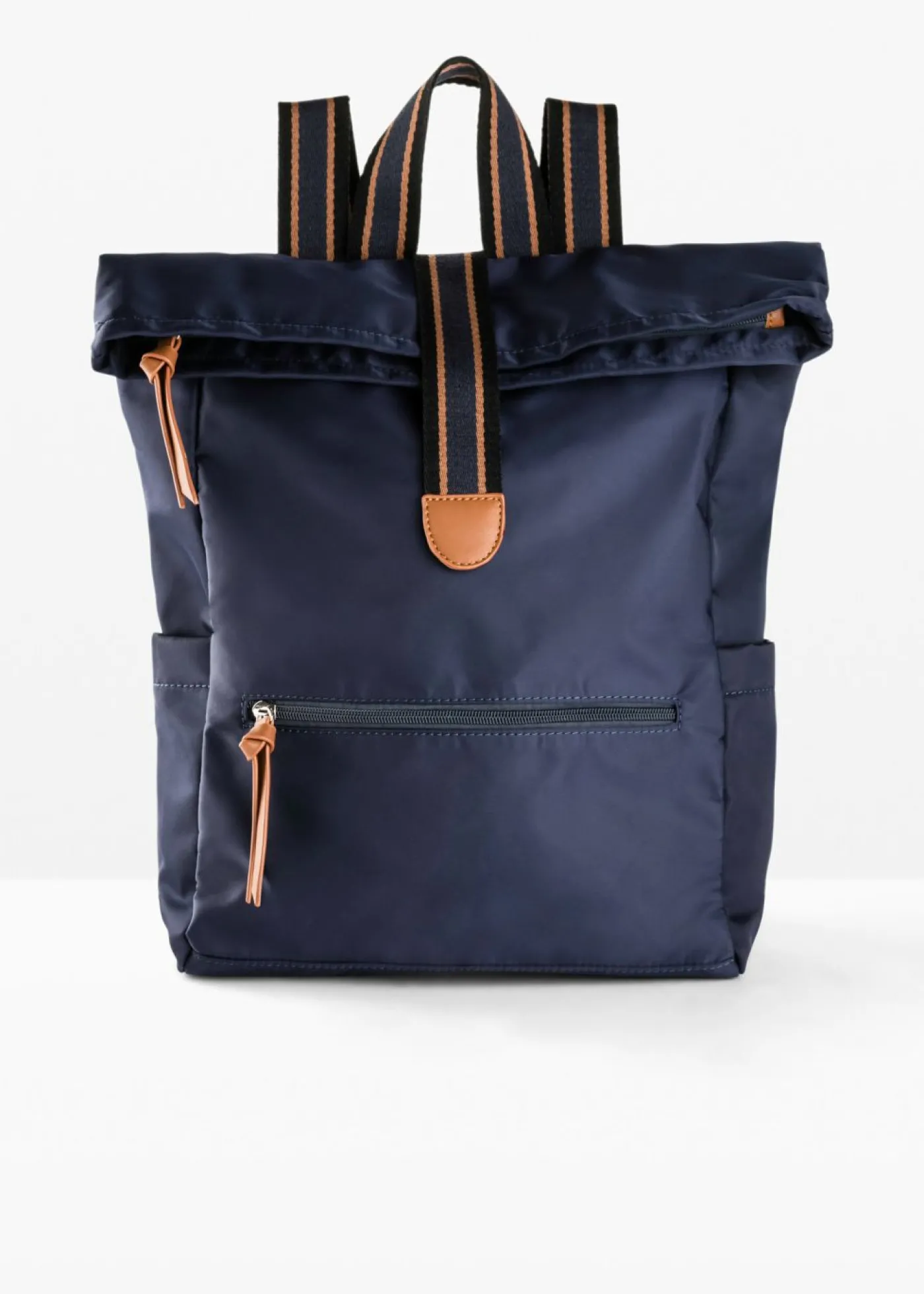 bonprix bonprix Mochila con detalles en contraste Azul marino Discount