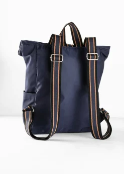 bonprix bonprix Mochila con detalles en contraste Azul marino Discount