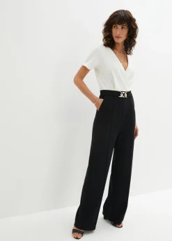 bonprix bonprix Mono Negro-blanco lana New