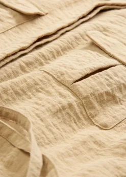 bonprix bonprix Mono de mezcla de viscosa fina Beige nuevo New