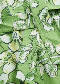 bonprix bonprix Mono de mezcla de viscosa fluida Verde trébol