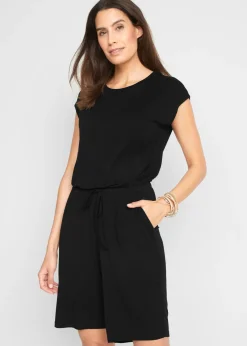 bonprix bonprix Mono de mezcla de viscosa suave Negro Best