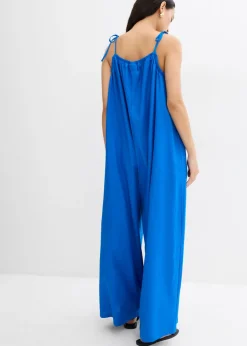 bonprix bonprix Mono de mezcla ligera de lino y viscosa Azur Outlet