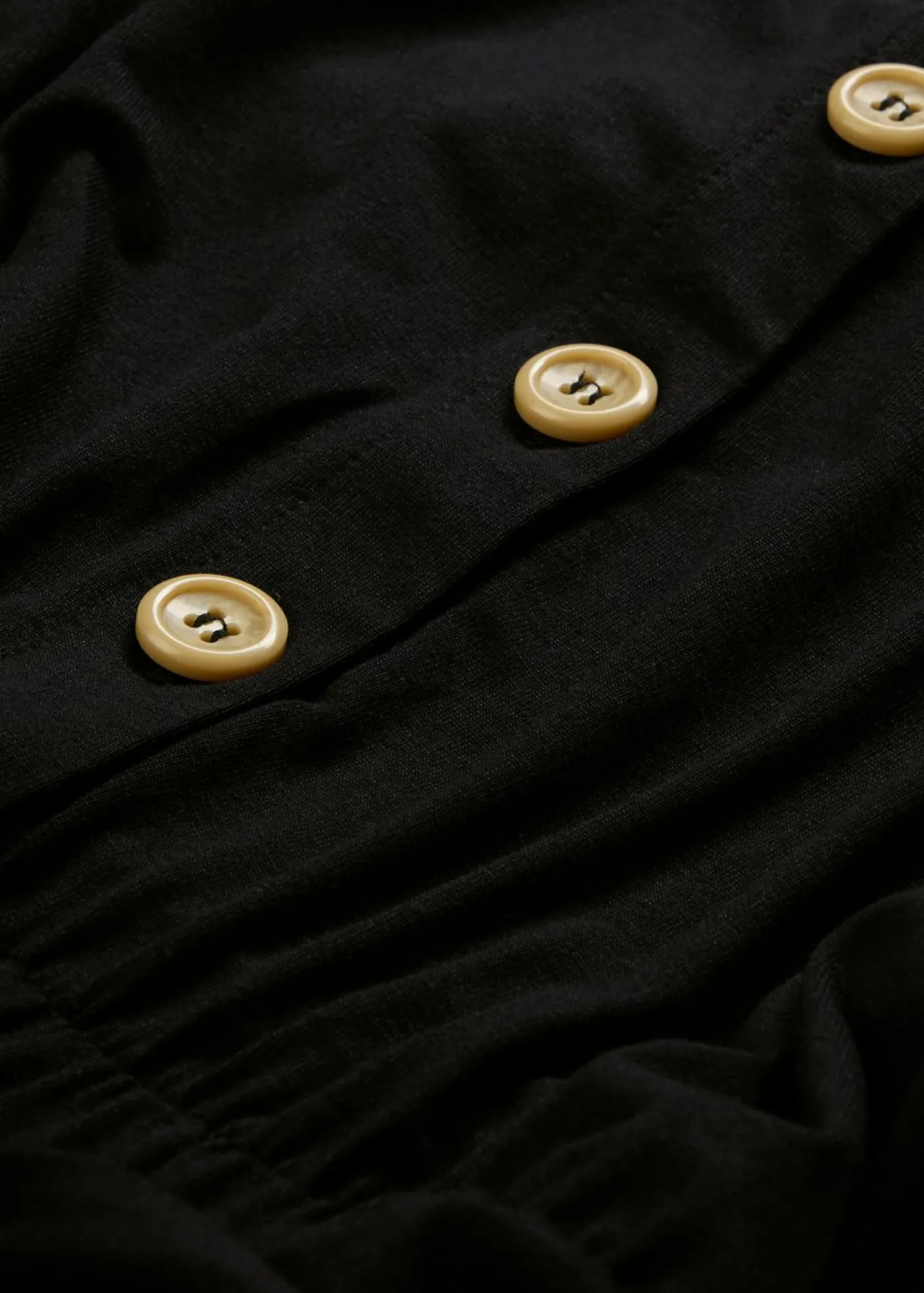 bonprix bonprix Mono de punto de mezcla de viscosa Negro New