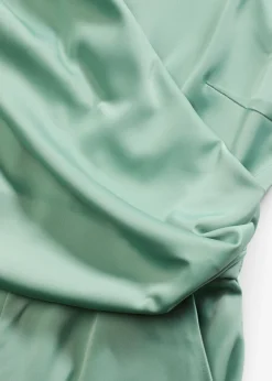 bonprix bonprix Mono de satén brillante Verde pastel Discount