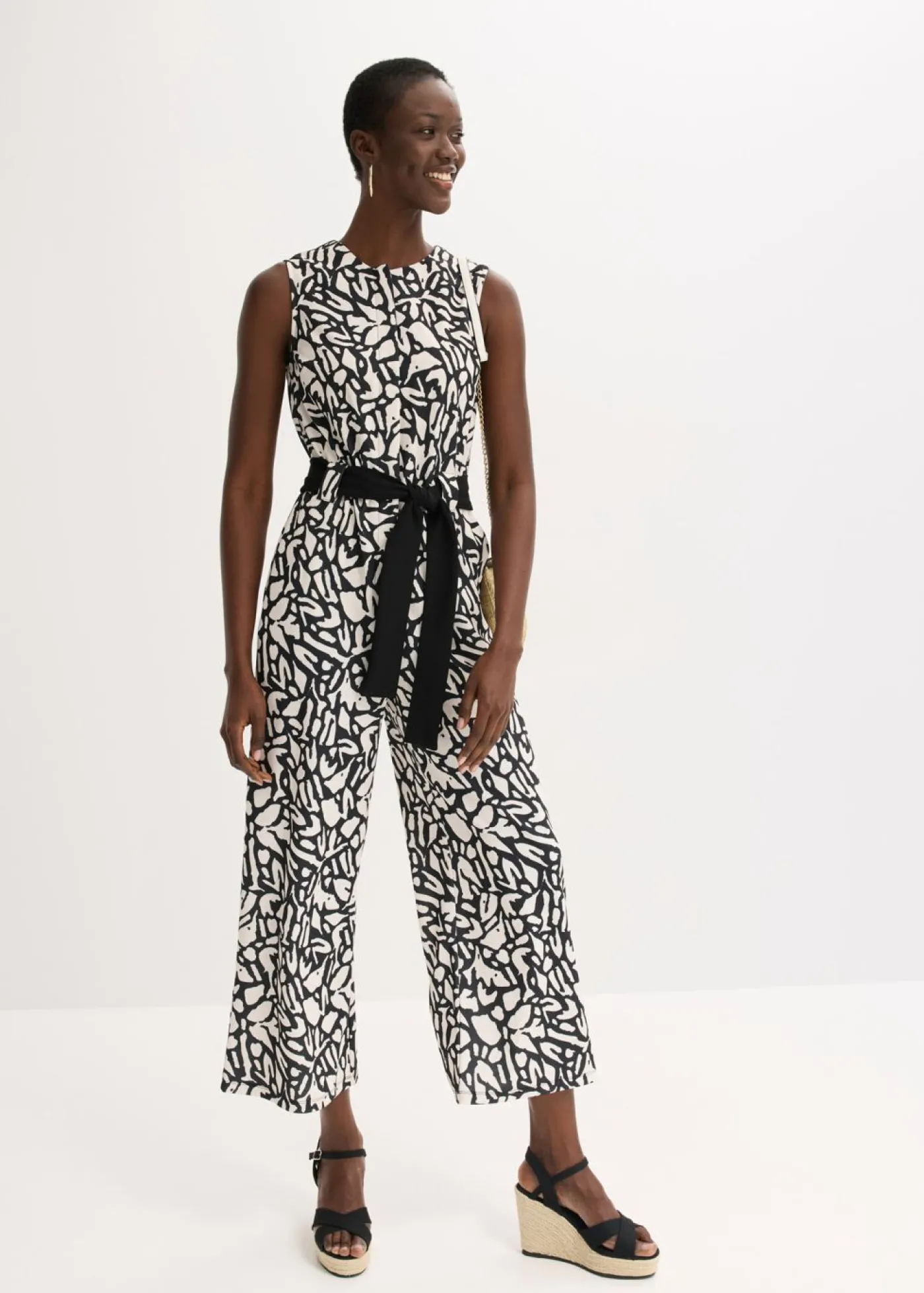 bonprix bonprix Mono estampado negro-crudo Best