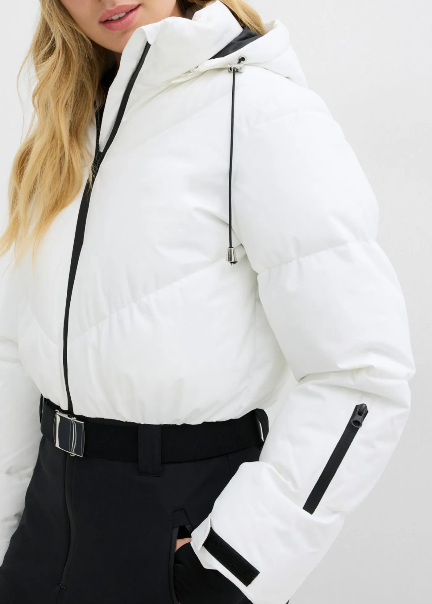 bonprix bonprix Mono funcional guateado e impermeable Blanco-negro Best
