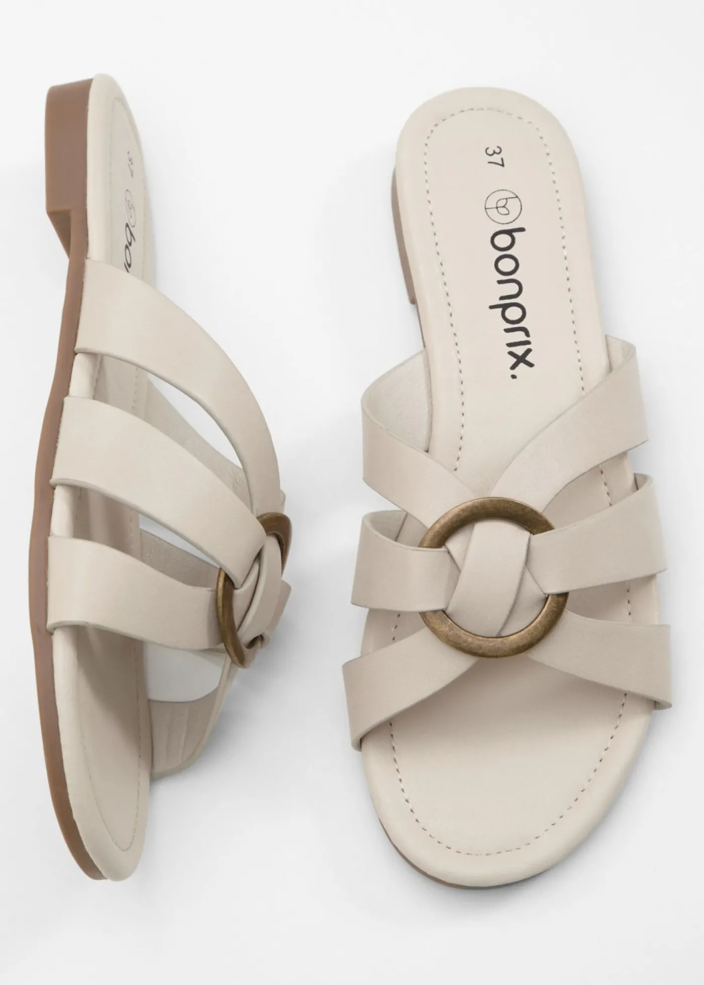 bonprix bonprix Mules Crudo Sale