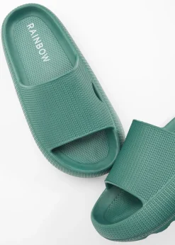 bonprix bonprix Mules Verde oscuro New