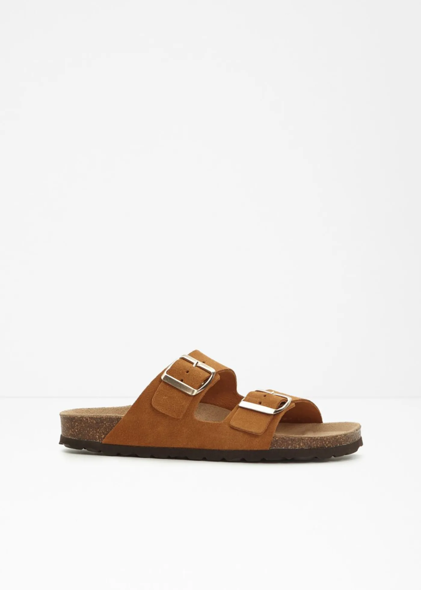 bonprix bonprix Mules de piel camello Hot
