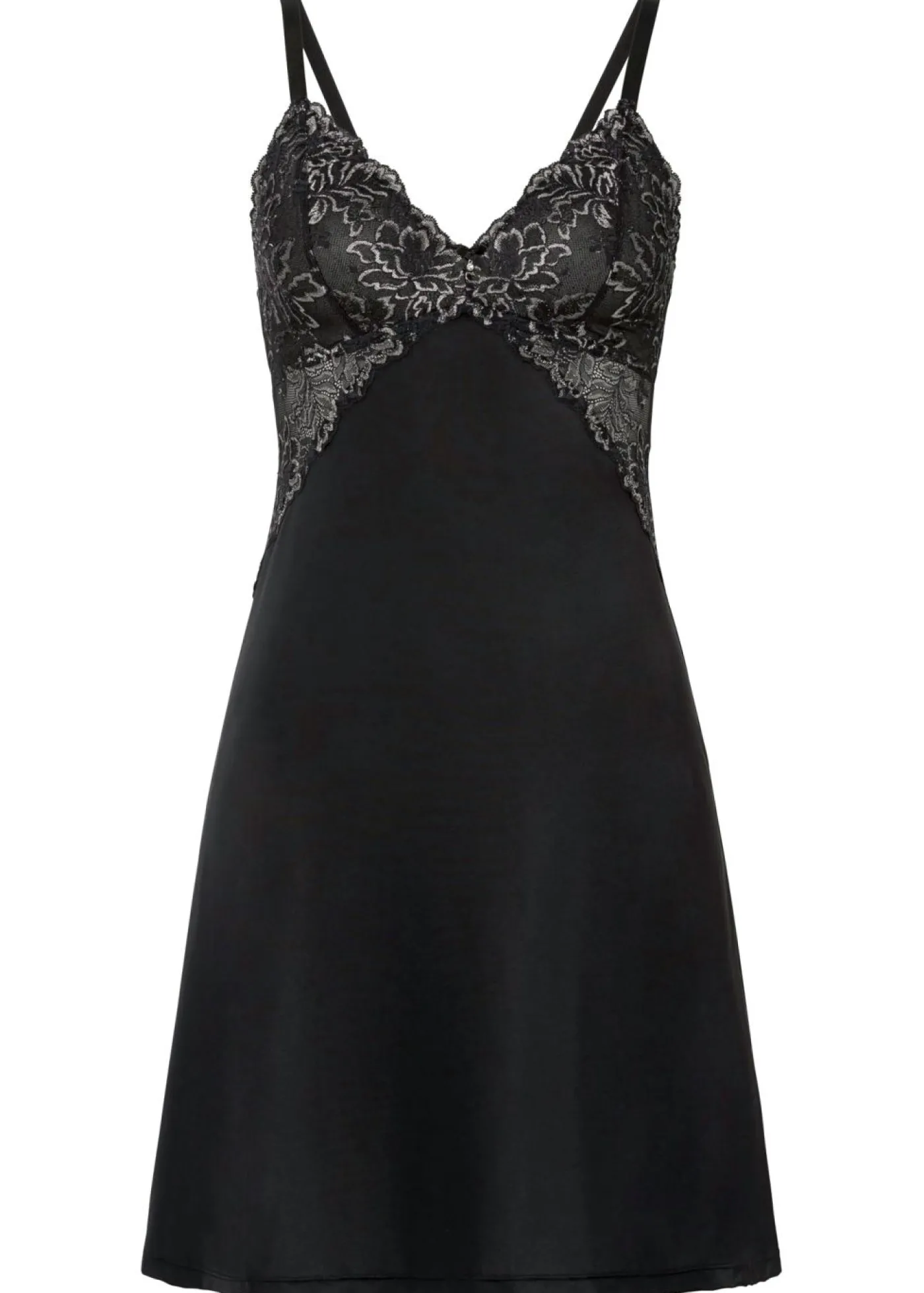 bonprix bonprix Negligé negro-marrón claro Discount