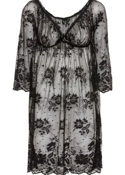 bonprix VENUS Negligé Negro