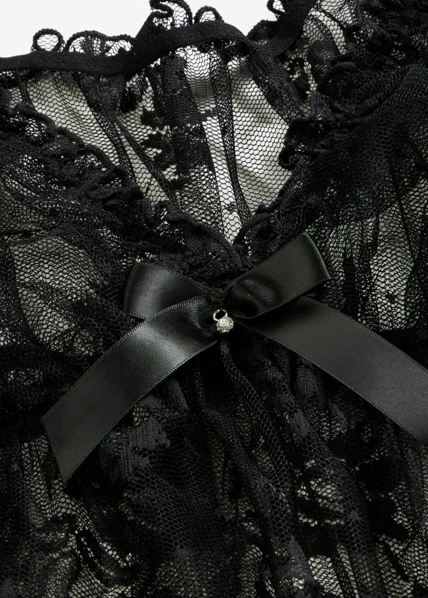 bonprix VENUS Negligé Negro
