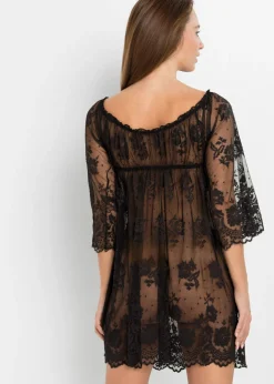 bonprix VENUS Negligé Negro