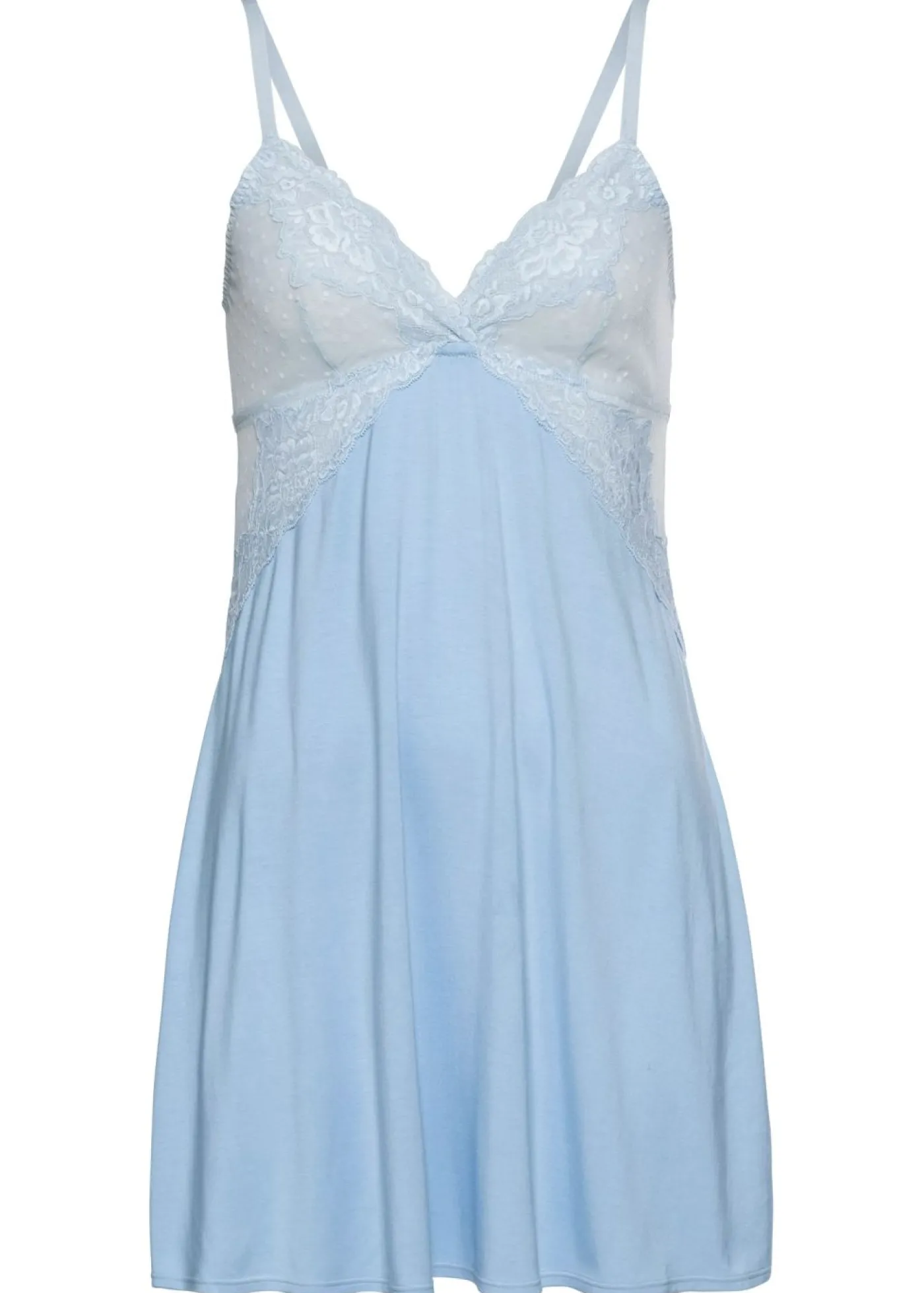 bonprix bonprix Negligé de viscosa azul pálido Online