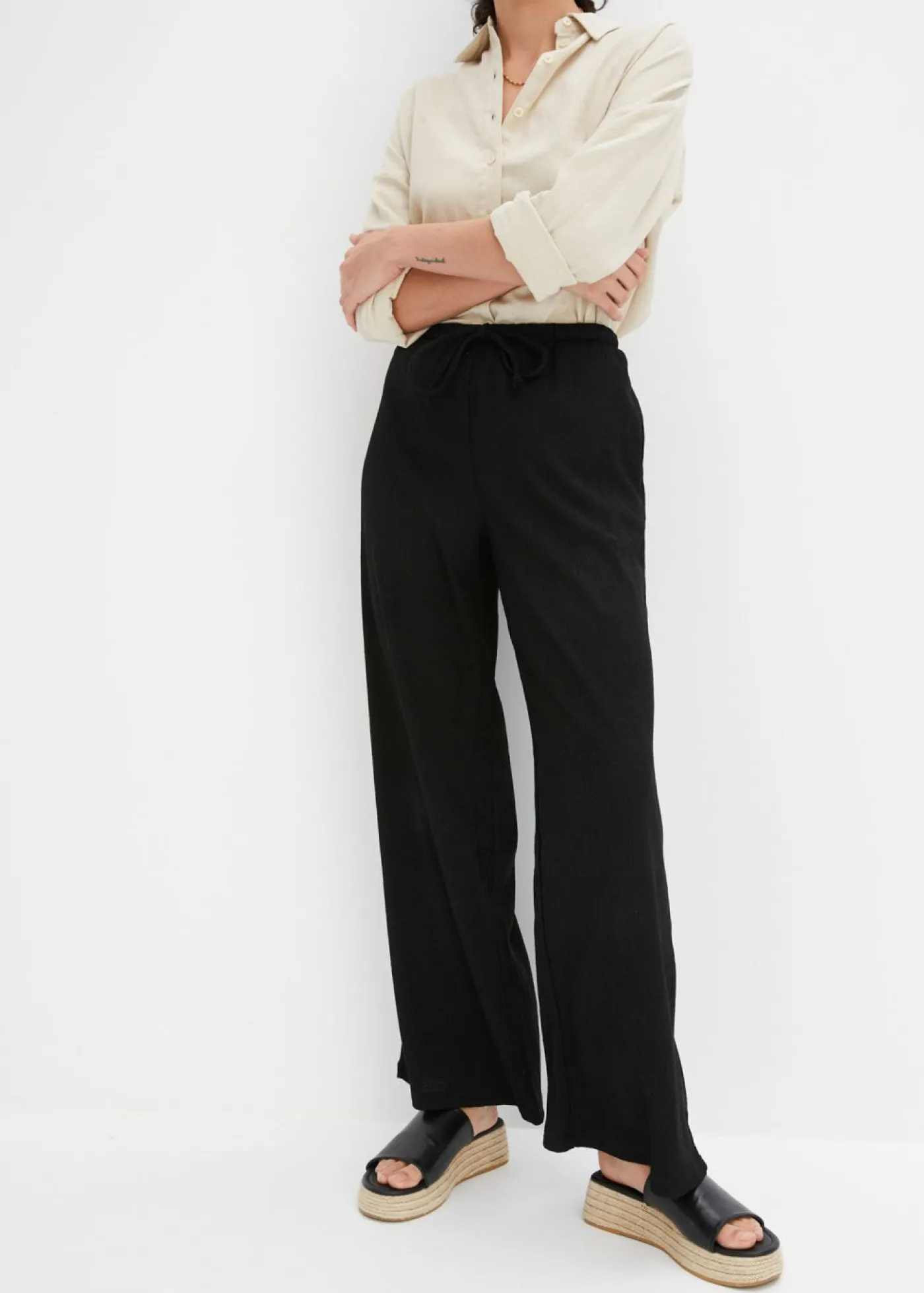 bonprix bonprix Pantalón Negro Clearance