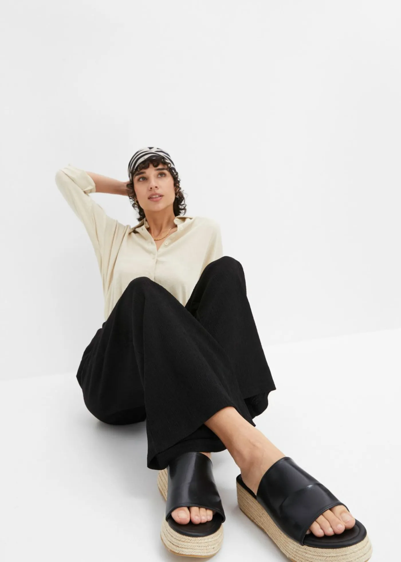 bonprix bonprix Pantalón Negro Clearance