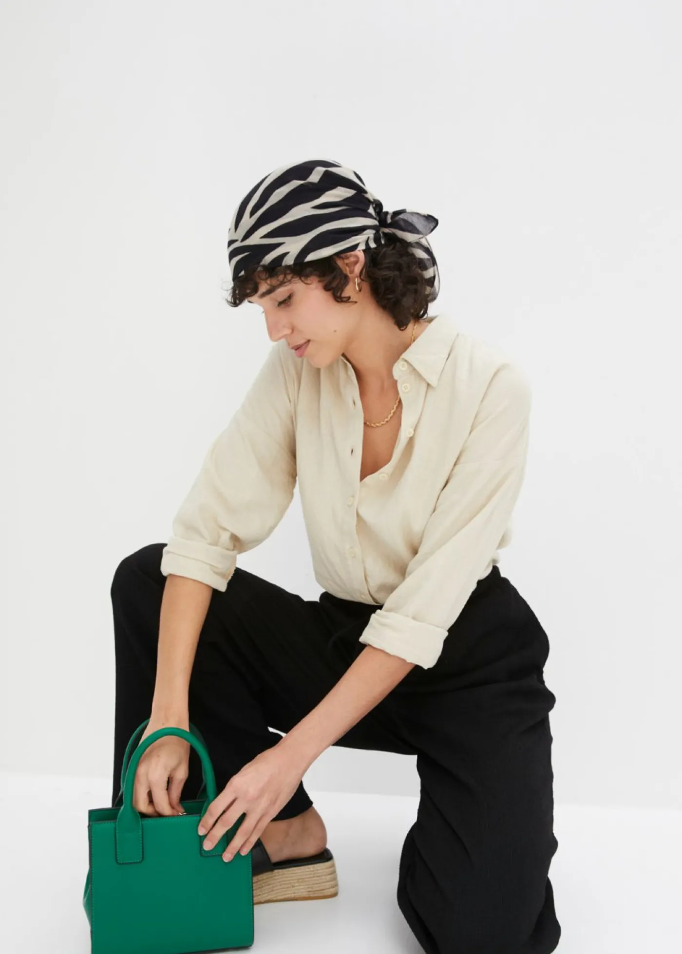 bonprix bonprix Pantalón Negro Clearance