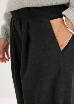 bonprix bonprix Pantalón antracita oscuro moteado Outlet