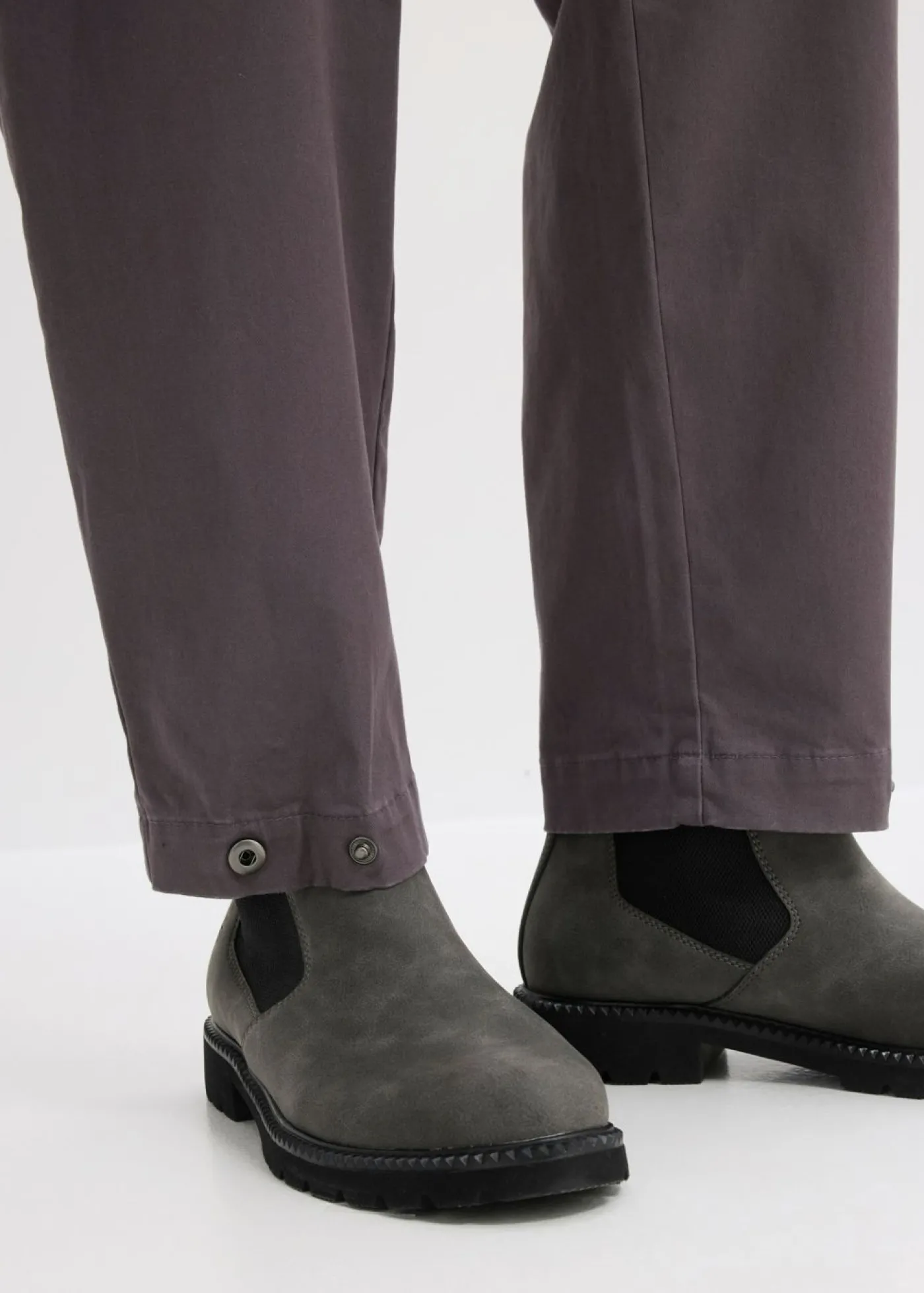 bonprix bonprix Pantalón barrel pizarra Hot