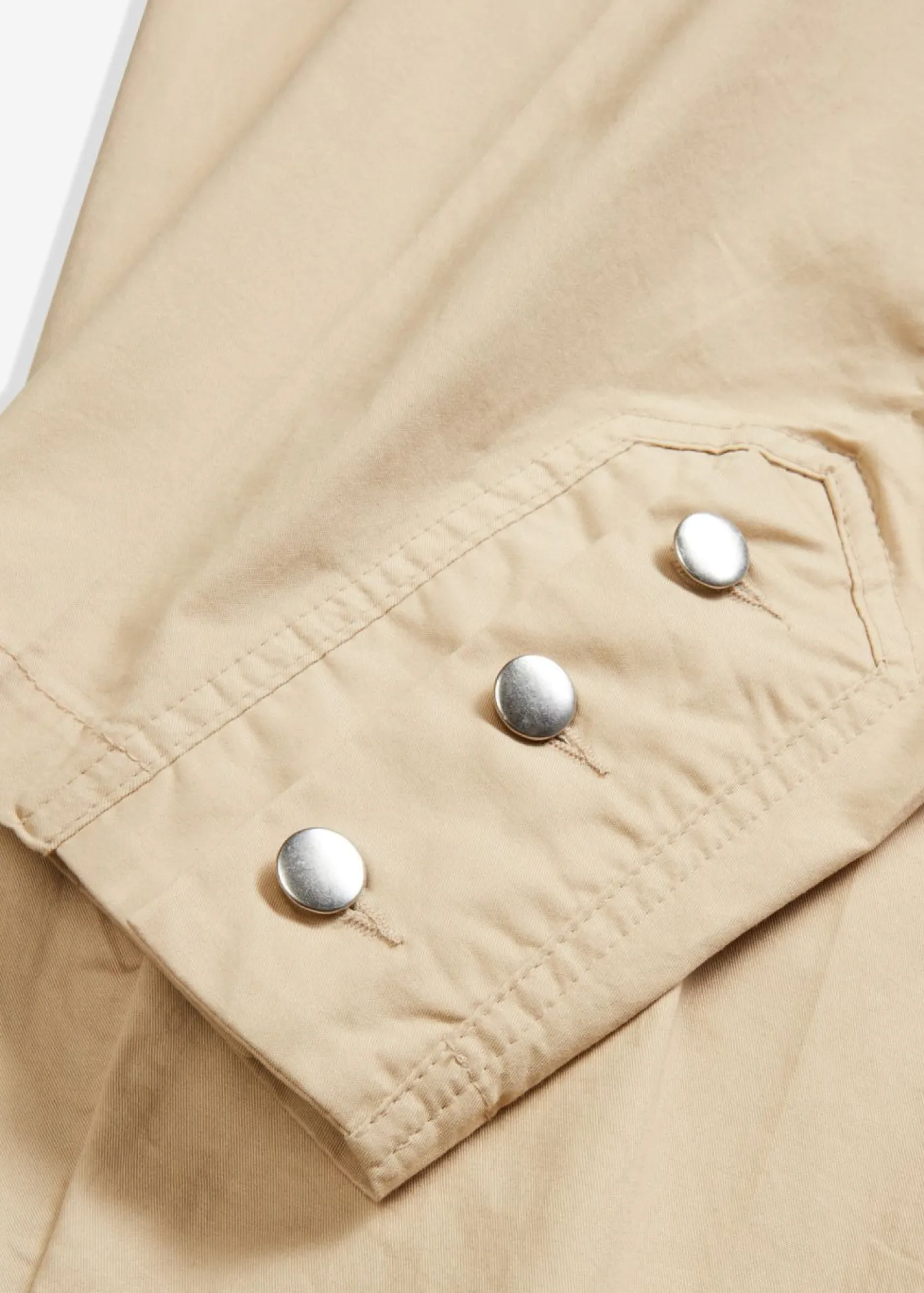 bonprix bonprix Pantalón cargo de algodón elástico Malva Clearance