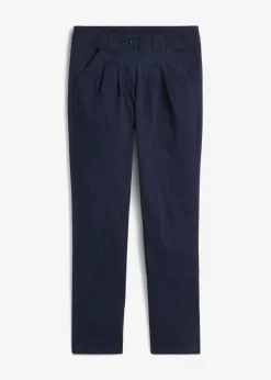 bonprix bonprix Pantalón chino elástico Azul marino Online