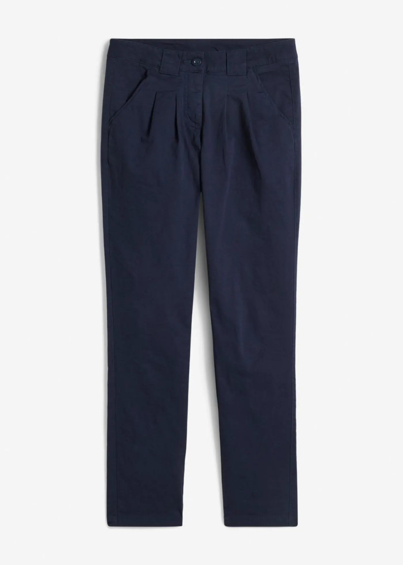 bonprix bonprix Pantalón chino elástico Azul marino Online