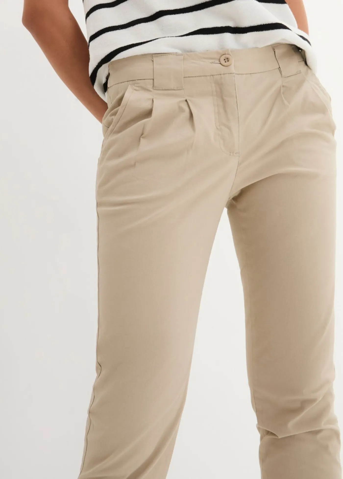 bonprix bonprix Pantalón chino elástico Arena Best