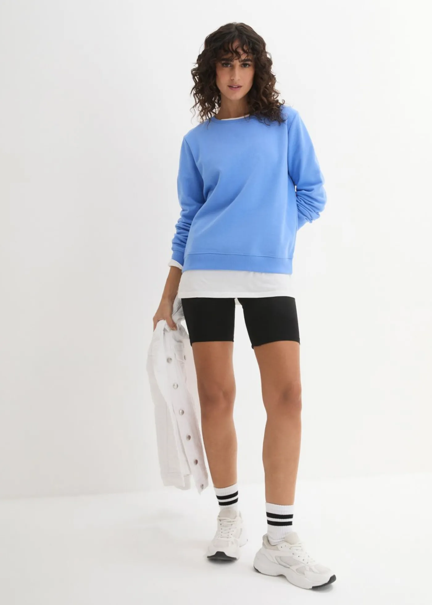 bonprix bonprix Pantalón ciclista (2 unidades) Negro Online