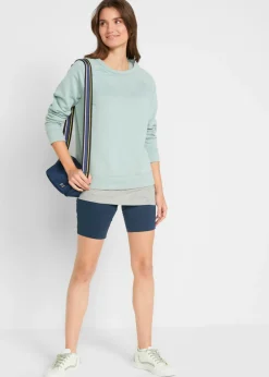 bonprix bonprix Pantalón ciclista (2 unidades) Azul marino-negro New