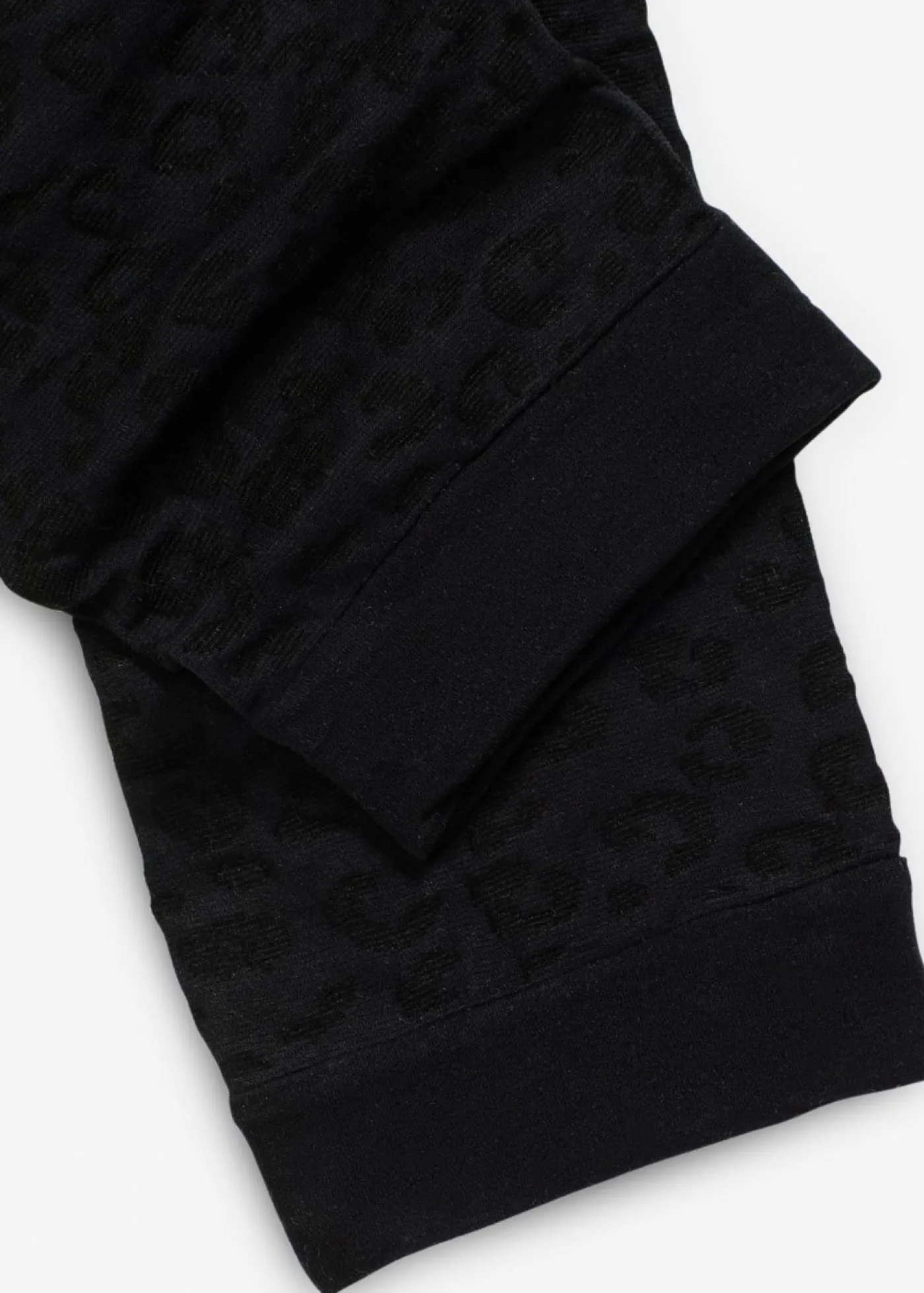 bonprix bonprix Pantalón ciclista antirrozaduras de 50 den con puños cómodos estampado leo negro