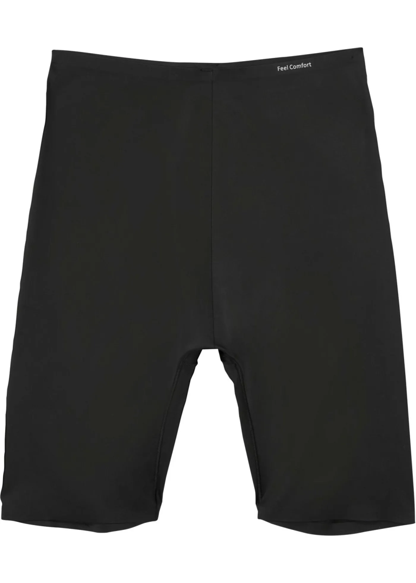 bonprix bonprix Pantalón ciclista Feel Comfort con corte láser Negro New