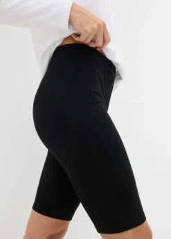 bonprix bonprix Pantalón ciclista largo (2 unidades) azul marino/cereza Clearance