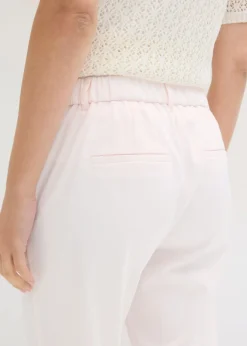 bonprix bonprix Pantalón con cintura cómoda Rosa claro Clearance