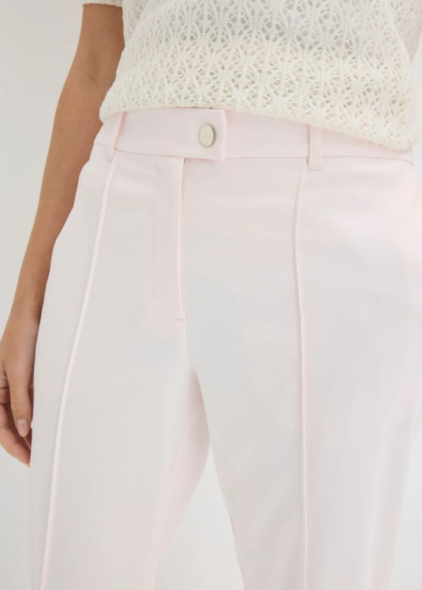 bonprix bonprix Pantalón con cintura cómoda Rosa claro Clearance