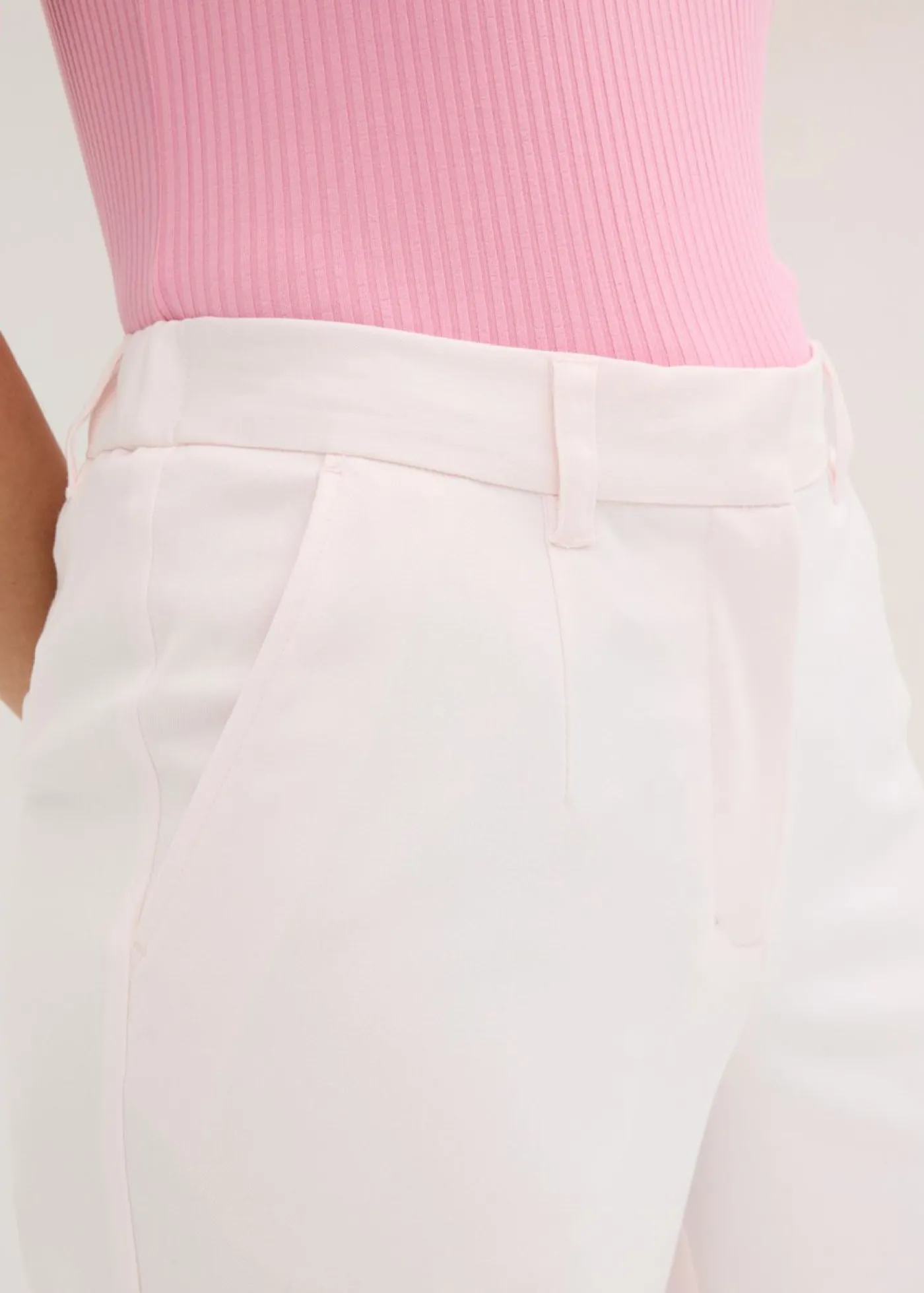 bonprix bonprix Pantalón con cintura cómoda Rosa claro Discount