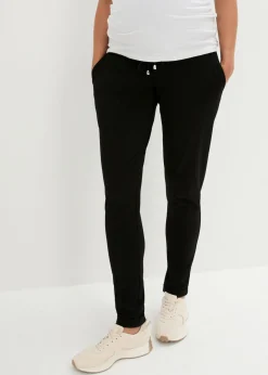 bonprix bonprix Pantalón con cintura elástica Negro Discount