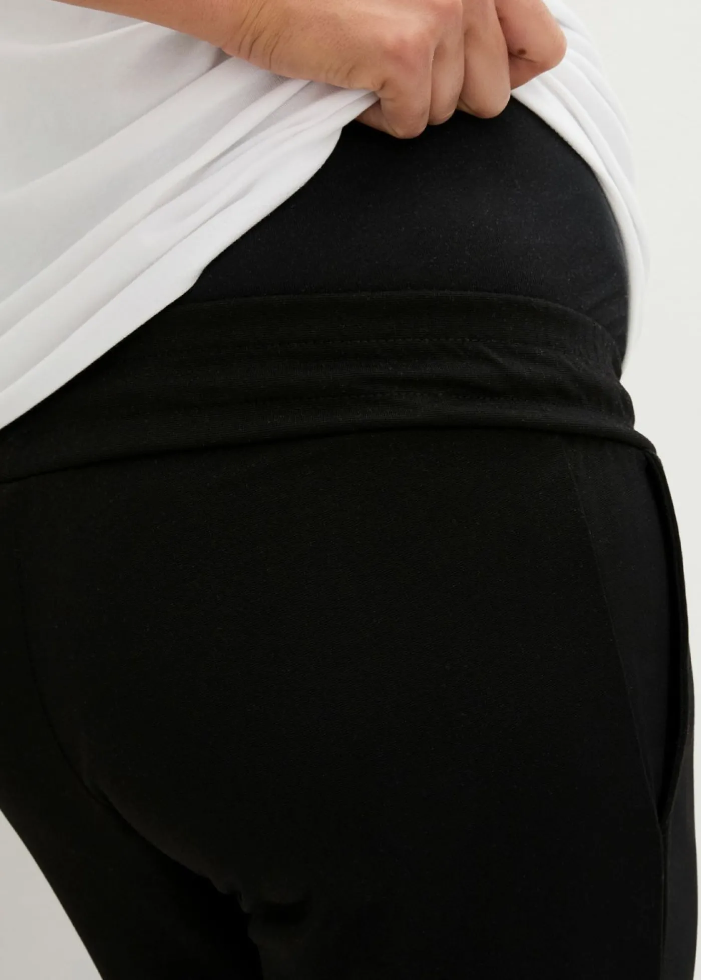 bonprix bonprix Pantalón con cintura elástica Negro Discount
