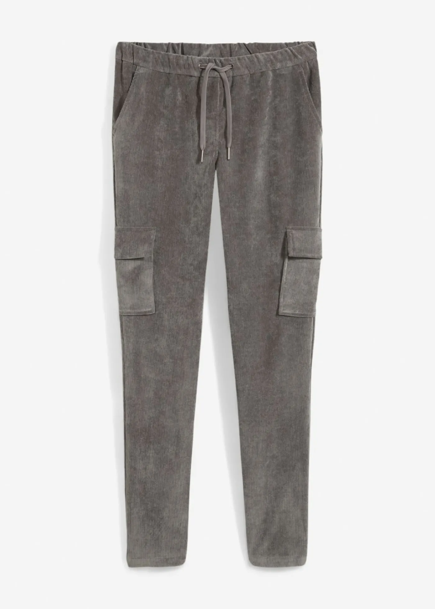 bonprix bonprix Pantalón con cinturilla elástica Gris ahumado Online
