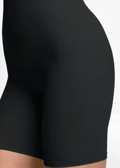 bonprix bonprix Pantalón con efecto moldeador medio Negro Discount