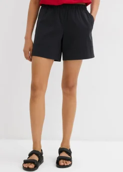 bonprix bonprix Pantalón corto ancho Negro Online