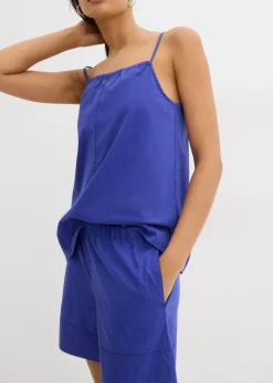 bonprix bonprix Pantalón corto ancho Azul azafata Discount