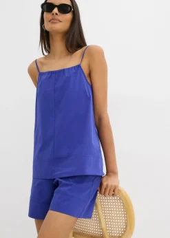 bonprix bonprix Pantalón corto ancho Azul azafata Discount