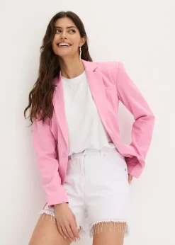bonprix bonprix Pantalón corto con detalle de cadena Blanco Best