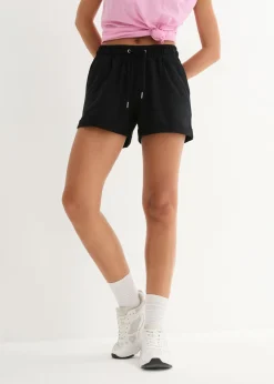 bonprix bonprix Pantalón corto de chándal Negro Online